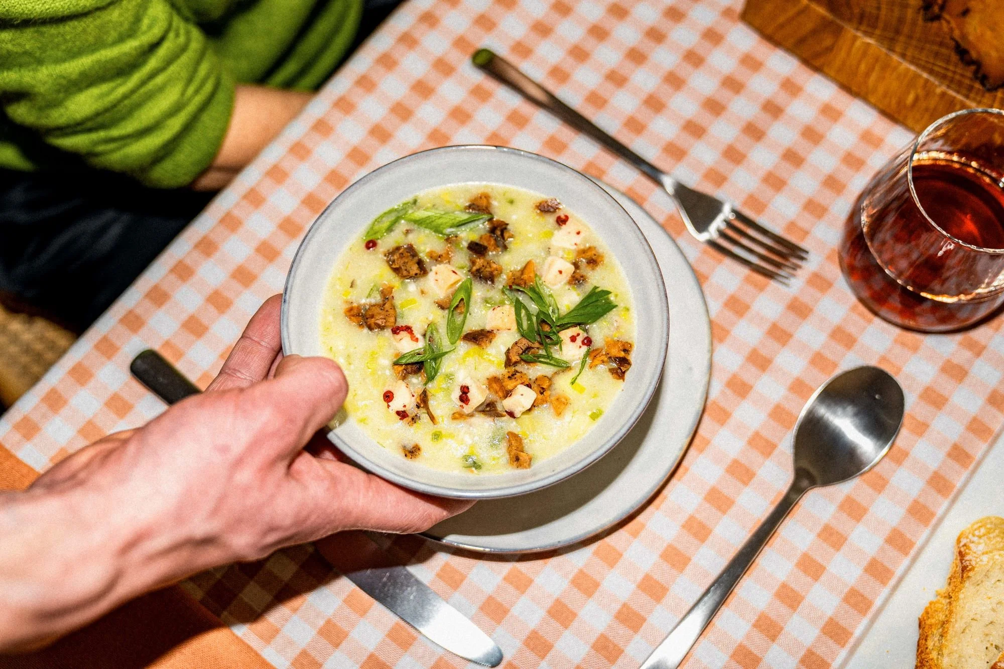 Suppe mit Verrano