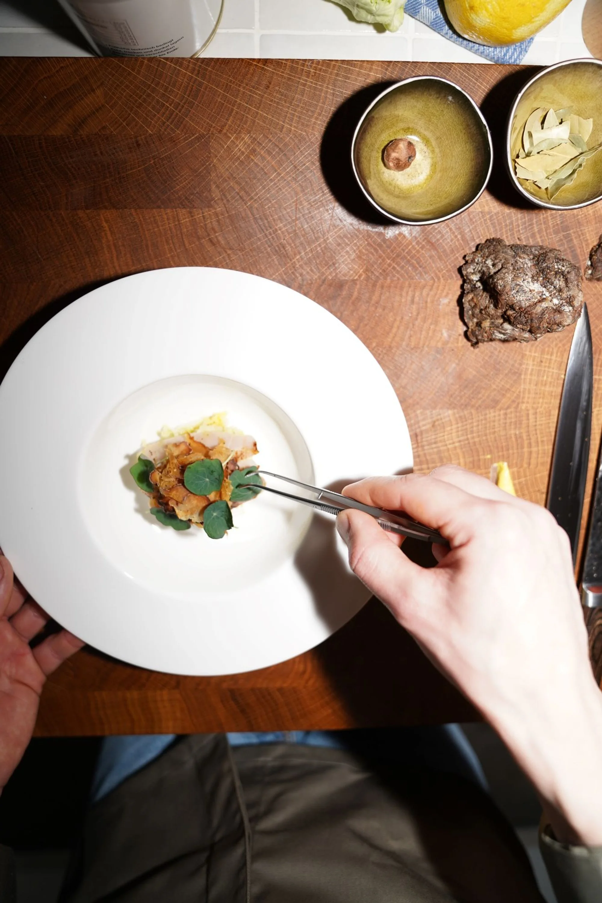 Geflämmter Stör, Beurre Blanc und Sellerie Extra Reif Verrano – 6